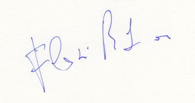 autograph FLAVIO BRIATORE_2