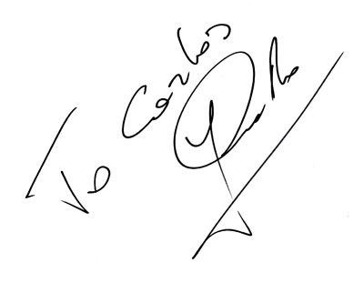 autograph JOHNNY CECOTTO_8