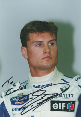 autograph David Coulthard_9
