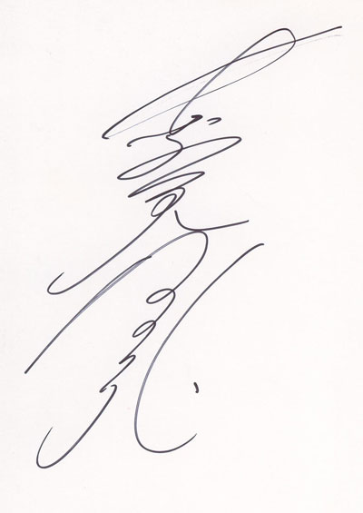 autograph MASAHIRO HASEMI_1