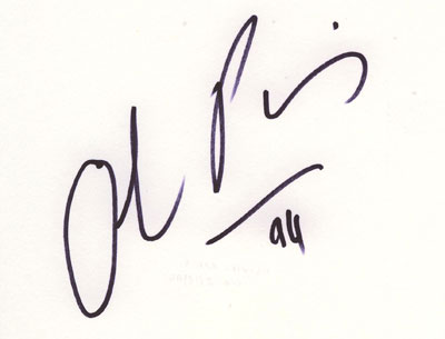 autograph OLIVIER PANIS_1