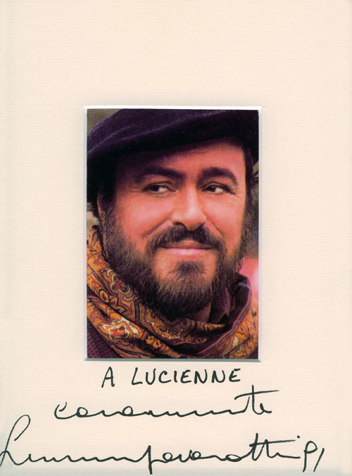 autograph LUCIANO PAVAROTTI_1