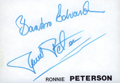 autograph Ronnie Peterson_9