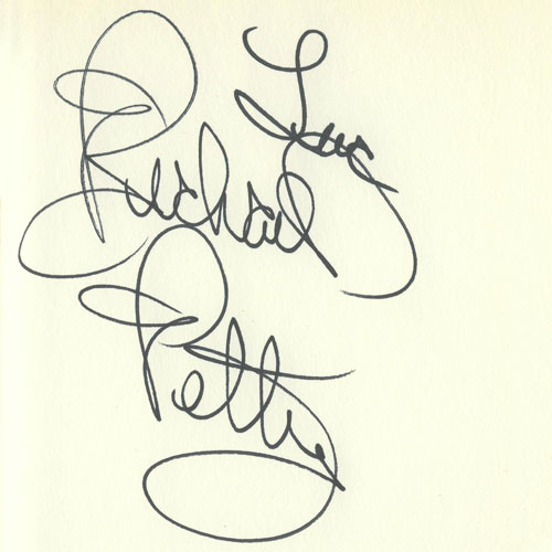 autograph Richard Petty_10