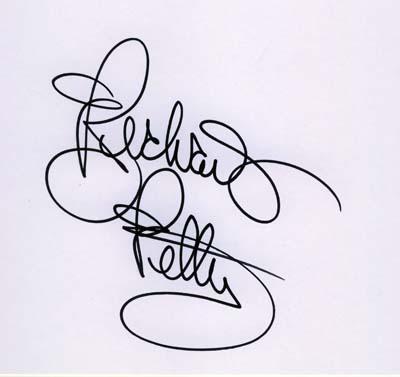 autograph Richard Petty_4