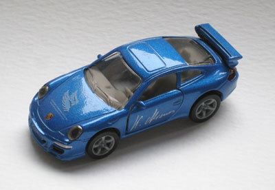 Kurt AHRENS - Engelein Porsche scale model