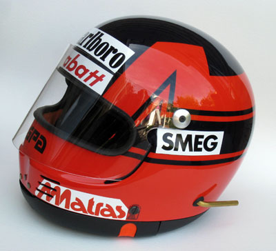 Replica helmet Gilles Villeneuve 1980