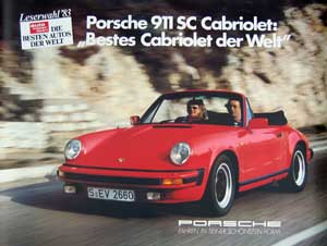 Porsche 911SC Cabriolet