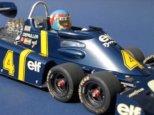 Tamiya 1/12 Tyrrell P 34 six wheeler of Patrick Depailler