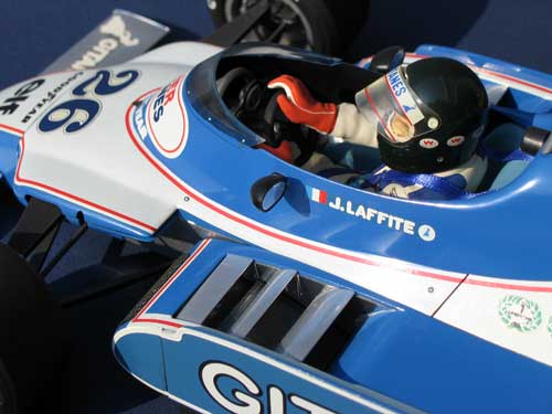Heller 1/12 Ligier JS11-Ford of Jacques Laffite