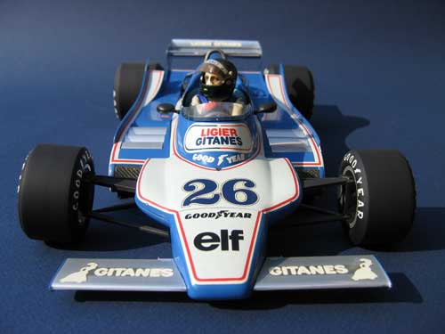 Heller 1/12 Ligier JS11-Ford of Jacques Laffite