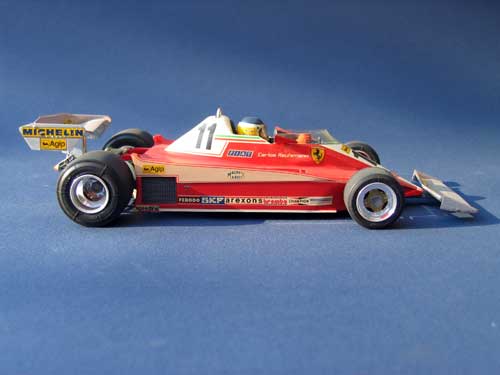 Tamiya 1/20 Ferrari 312 T3 of Carlos Reutemann