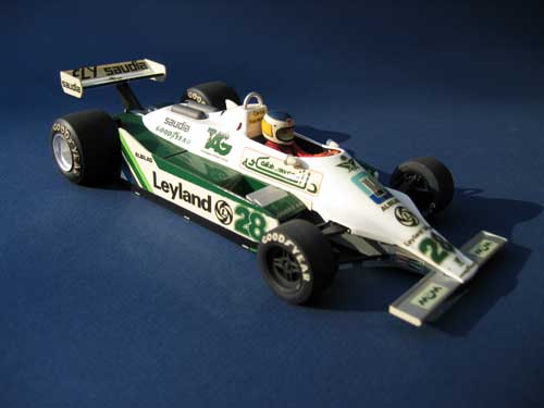 Tamiya 1/20 Williams FW 07 of Carlos Reutemann