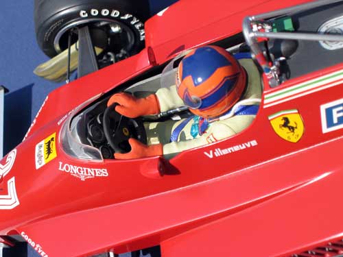 Protar 1/12 Ferrari 126C2 of Gilles villeneuve