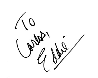 autograph EDDIE CHEEVER_9