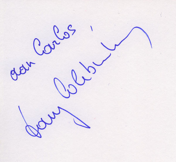 autograph Dany COLEBUNDERS