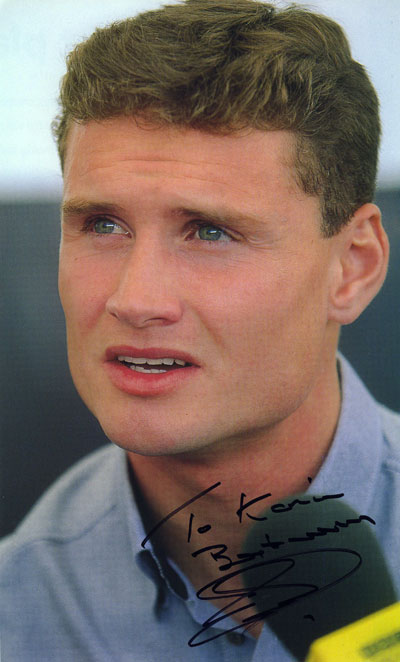 autograph David Coulthard_13