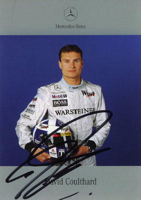 autograph David Coulthard_1