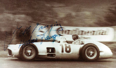 autograph Juan Manuel Fangio_1