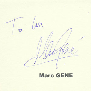 autograph collection Luc Ghys