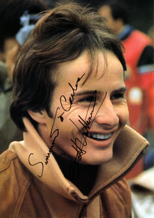 autograph Gilles Villeneuve_1