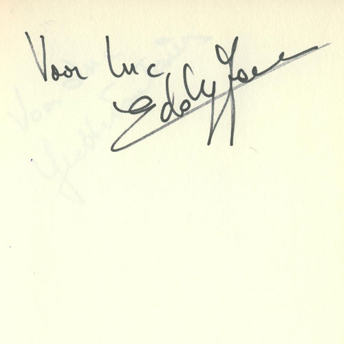 autograph Eddy Joossen_4