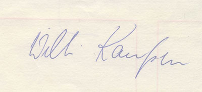 autograph Willibald Kauhsen_9