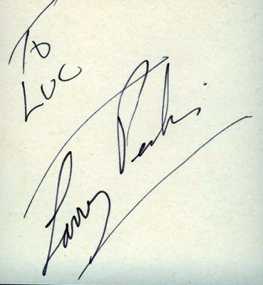 autograph Larry Perkins_1