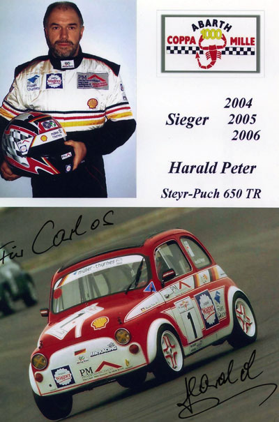 autograph Harald Peter_3