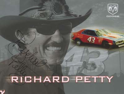 autograph Richard Petty_3