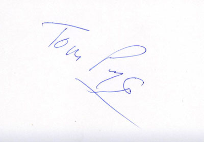 autograph TOM PRYCE_3