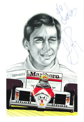 autograph Ayrton Senna_1