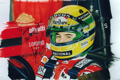 painting Senna