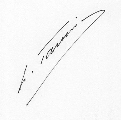 autograph LUIGI TAVERI_1