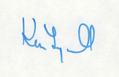 autograph KEN TYRRELL_2