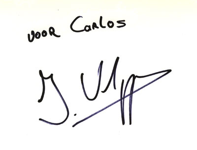 autograph JOS VERSTAPPEN_2