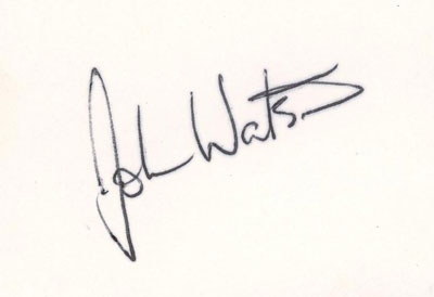 autograph John Watson_7