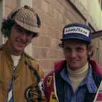 Niki Lauda, posing with my brother Luc