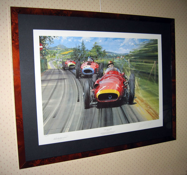 limited edition print Fangio by Watts