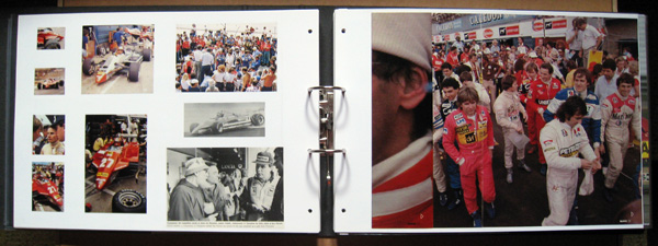 Gilles Villeneuve scrapbook