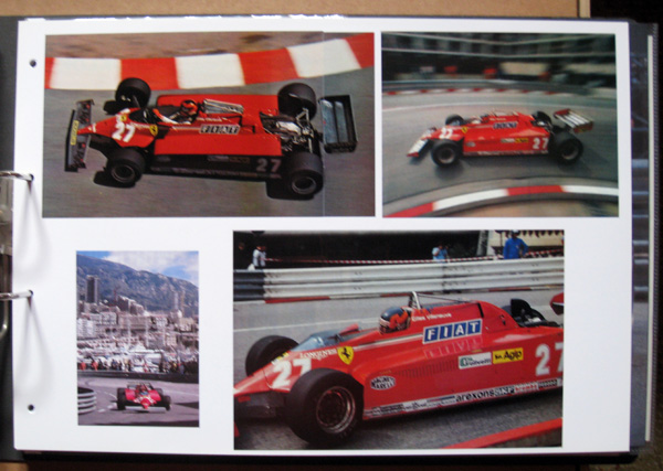 Gilles Villeneuve scrapbook
