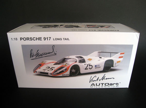 Porsche 917 Langheck scale model 1:18