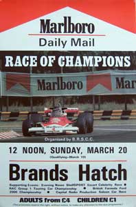 RACE OF CHAMPIONS BRANDS HATCH 1977