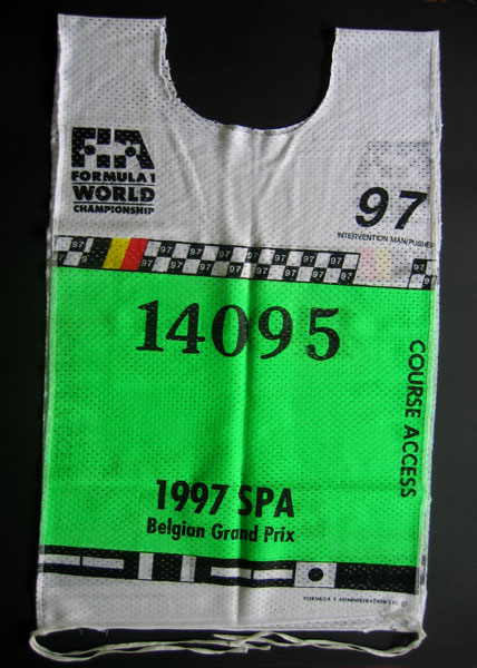 Tabard 1997 Belgian GP