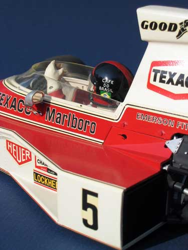 Tamiya 1/12 Taxaco-Marlboro McLaren M23 of Emerson Fittipaldi