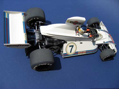 Tamiya 1/12 Brabham BT44 B of Carlos Reutemann