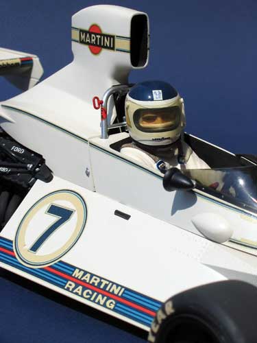 Tamiya 1/12 Brabham BT44 B of Carlos Reutemann
