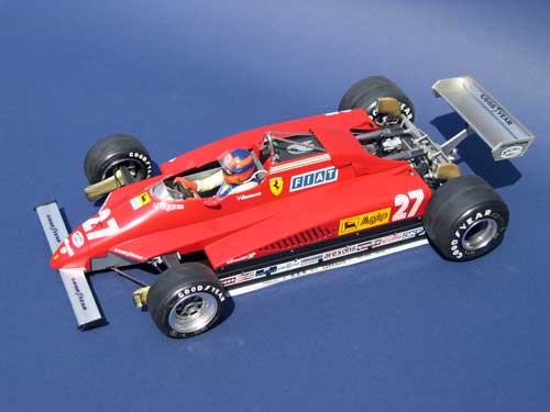 Protar 1/12 Ferrari 126C2 of Gilles villeneuve